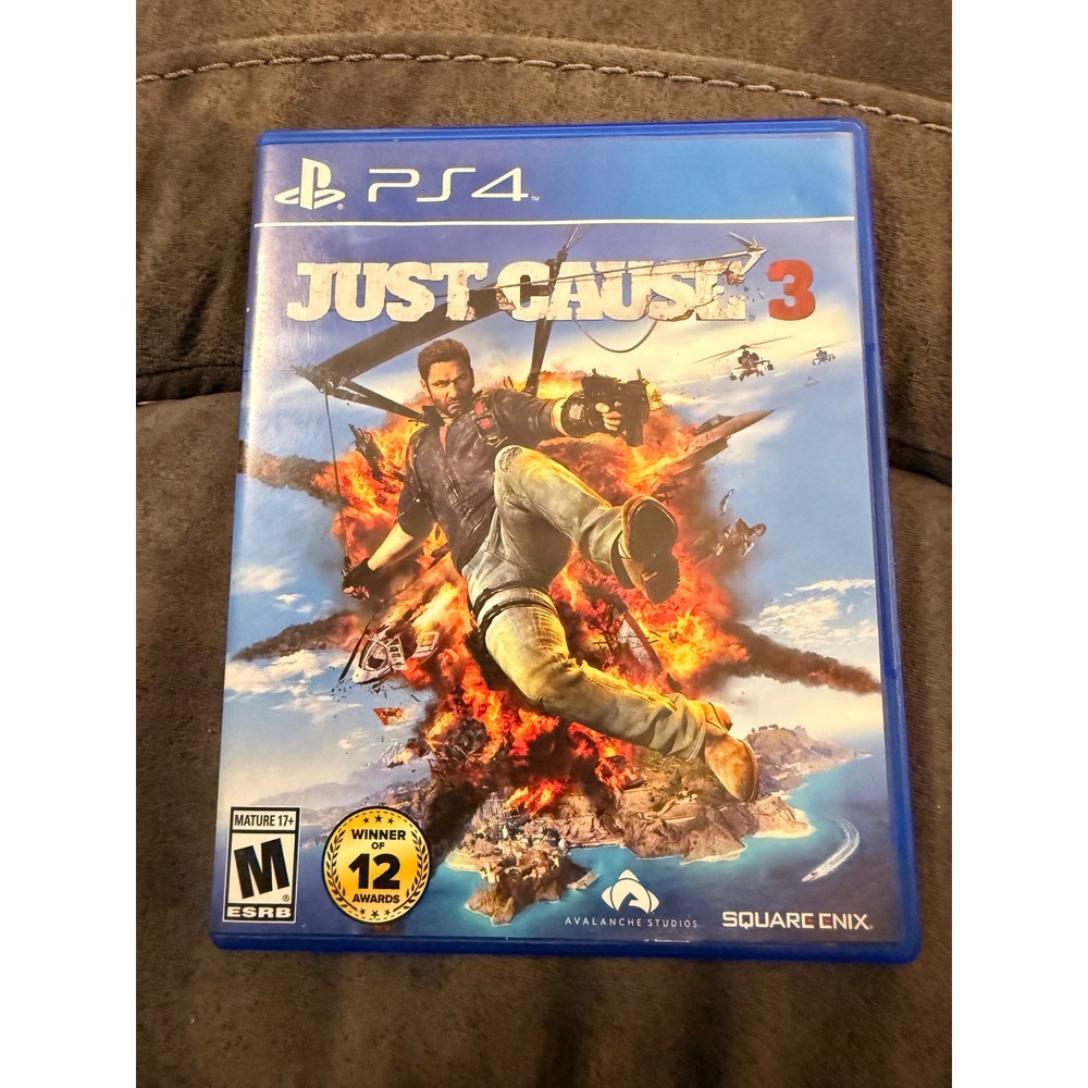 Just Cause‎ 3 Sony PlayStation 4 PS4 Square Enix Action Adventure Game Physical